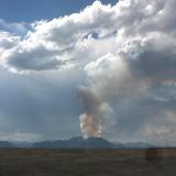 Fires in the mountains near Boulder, Colorado