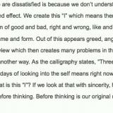 Original nature, simply stated