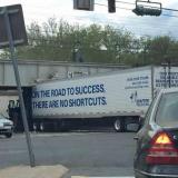 On the road to success there are no shortcuts