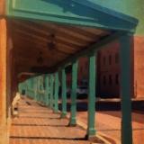 Sidewalk in Santa Fe, New Mexico
