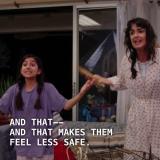 Cristina interpreting for Flor in Spanglish