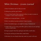 Lessons learned from watching White Christmas