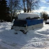 The white van, Talkeetna, Alaska