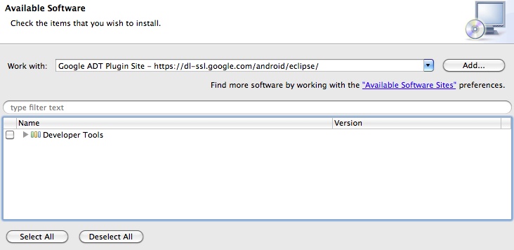 Android ADT plugin for Eclipse, Part 2