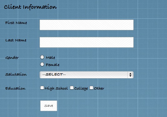 Rapid HTML CSS prototyping blueprint theme 