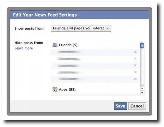 How to unhide Facebook friends