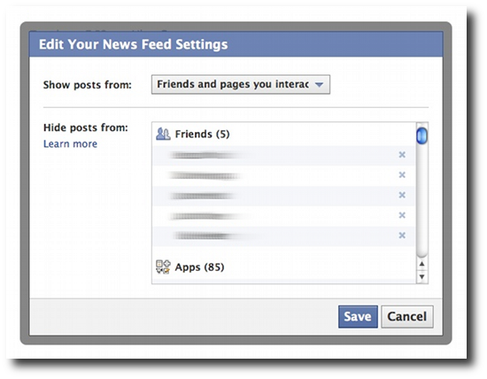 How to unhide Facebook friends