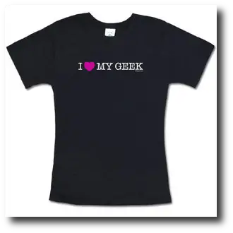 Valentines Day geek gifts ideas - Baby doll t-shirt
