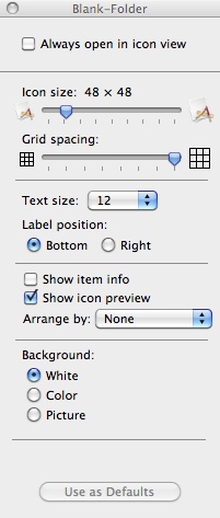 Mac Finder font size (Mac folder font size)
