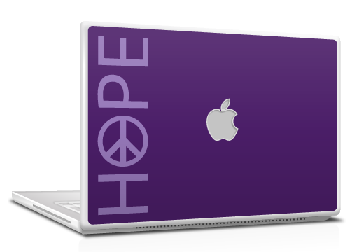 Mac and MacBook skin - Hope design