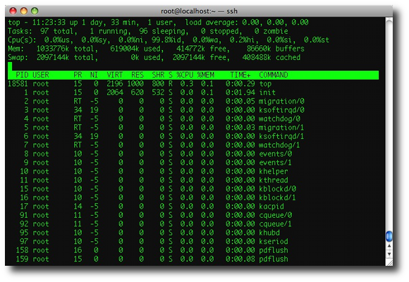 shell script to monitor cpu and memory usage in linux