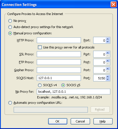 firefox ssh proxy